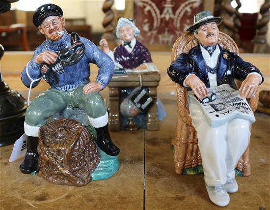 Three Royal Doulton figures, HN2677, HN2223 and HN2317